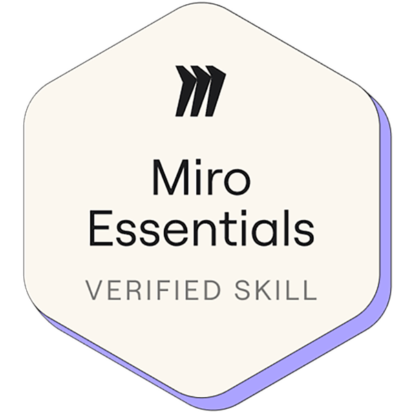 Miro Essentials Badge