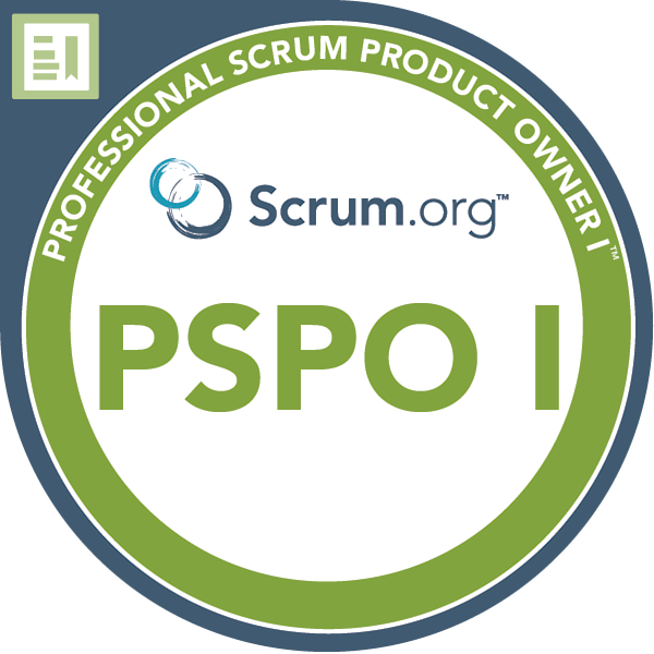 Professional Scrum Product Owner I Badge