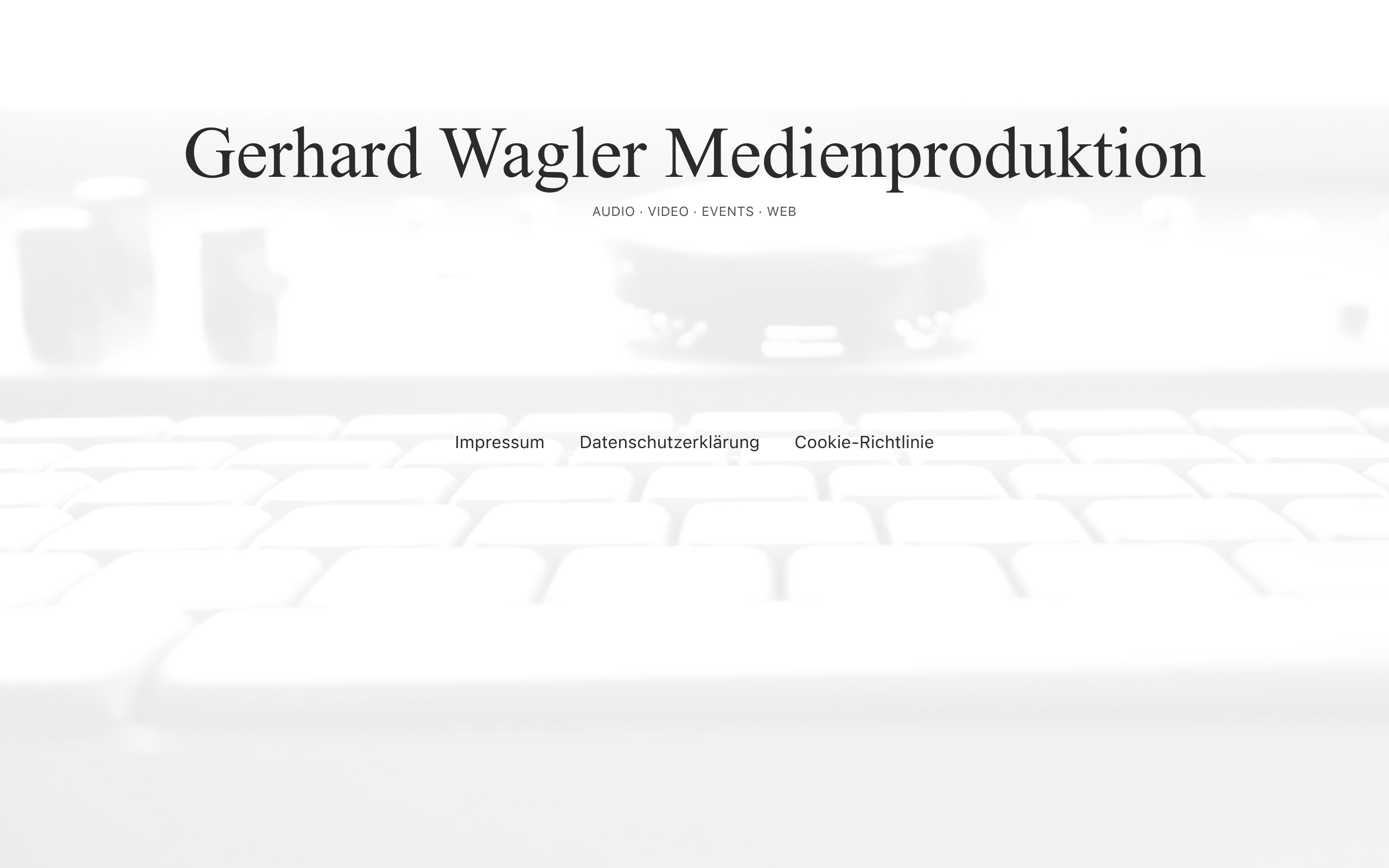 wagler.media, Event- und Medienproduktion